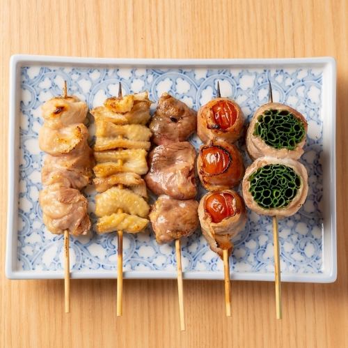 北海道の焼き鳥を味わう