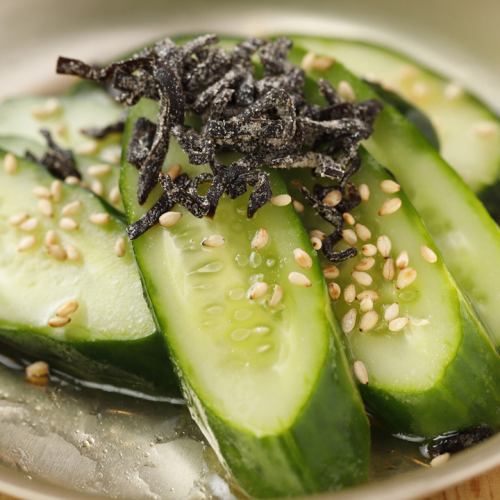 自家製胡瓜漬け