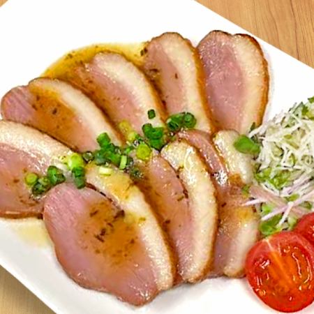 鴨の和風カルパッチョ
