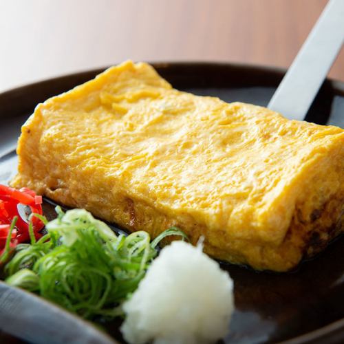 だし巻き卵/ソース焼きそば