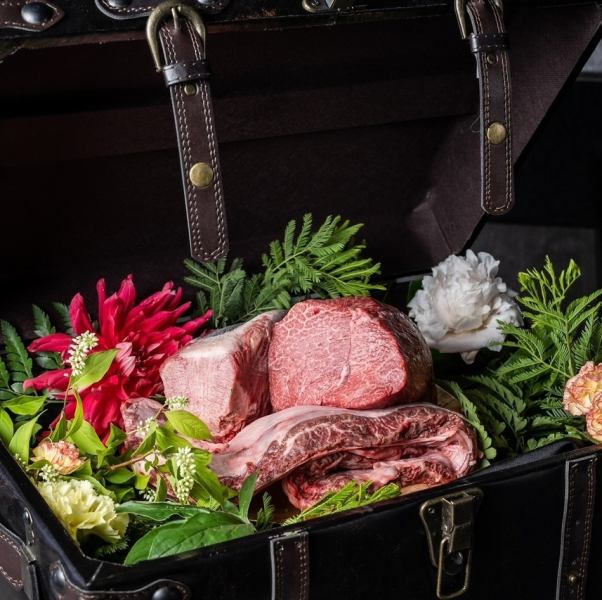[◆◇~Treasure Box~◇◆] We always serve the ``supreme'' Kuroge Wagyu beef ◎ Carefully selected Omi beef, one of Japan's three major Wagyu beefs!