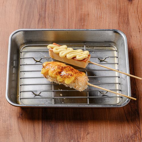 Brulee Cheesecake Skewers