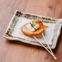 自家製いももち串