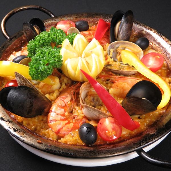 Excellent!! [Seafood Paella] (for 2 people)