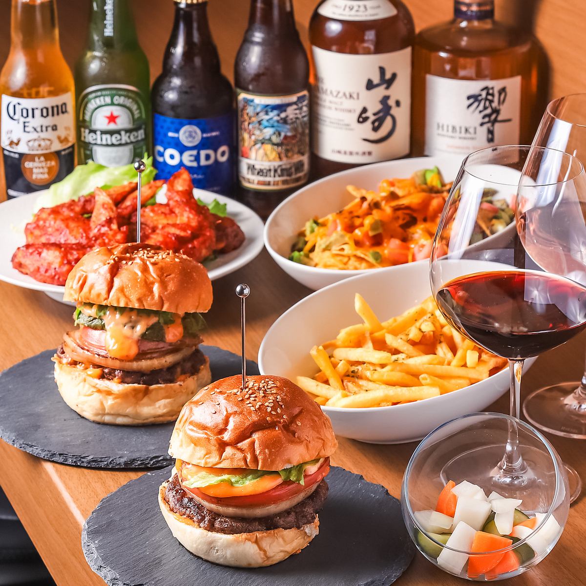 特性のハンバーガーをご堪能いただけるお店です