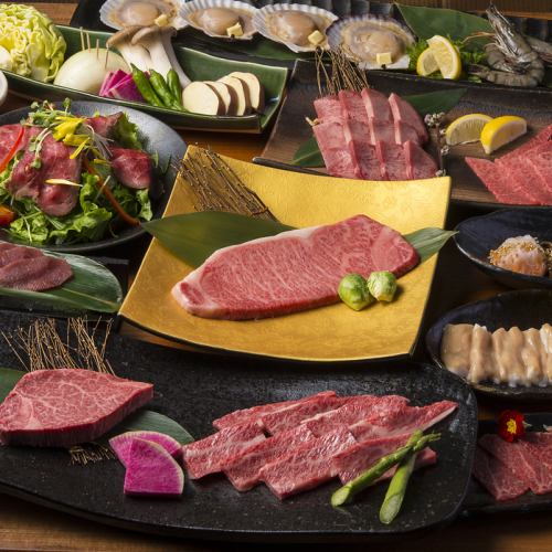 能登牛を堪能できるコースも各種ご用意