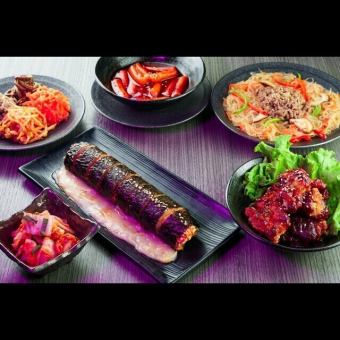人気の韓国料理が愉しめる！お気軽コース《全6品/2,500円》