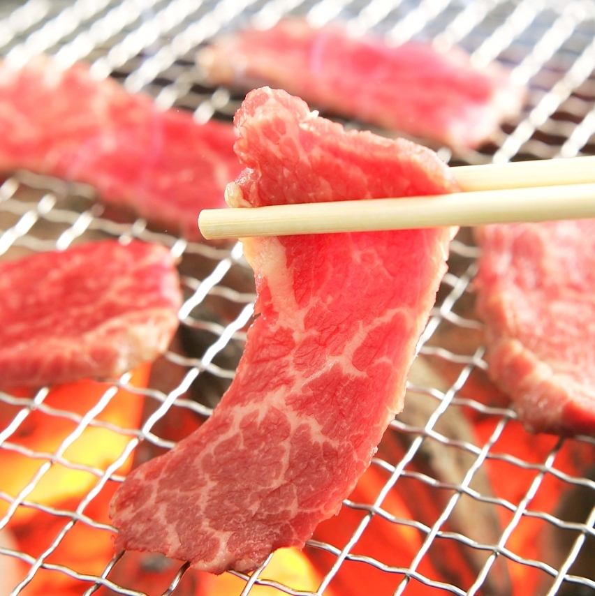 After all, it's Yakiniku~☆A course that you can easily enjoy is in the 3,000 yen range!