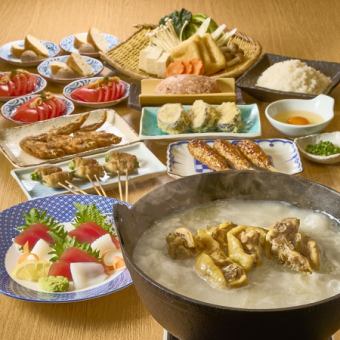 【5/26～8/23★夏日派對】終極汆鍋套餐9道菜☆附2小時高級無限暢飲6,000日元⇒5,500日元