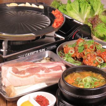 【90分飲み放題付き】韓国満喫コース 　6500円(税込)