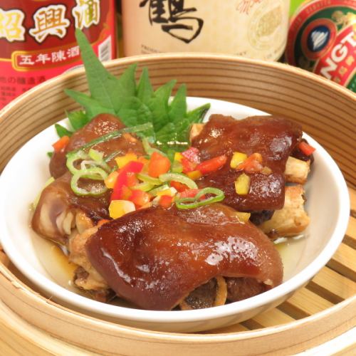 蒸鸡/邦邦鸡（Bon bon chicken）/★烤猪肉（叉烧）/猪蹄（tonsoku）