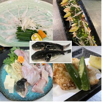 【豪華！接待でも◎】とらふぐコース～さまざまな調理法で丸ごと1匹堪能！12,000円～