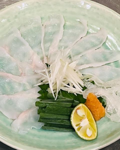 当店名物『とらふぐコース』※3日前まで要予約！