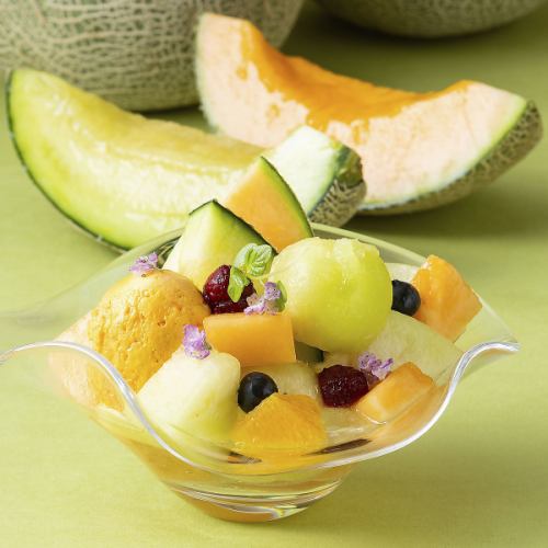 ● "Double Melon Parfait"