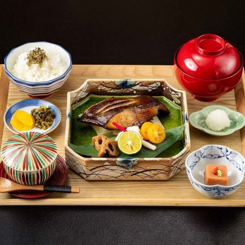 芳しい西京焼【銀鱈焼膳】