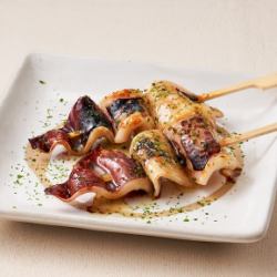 だんまや風いか串バター焼