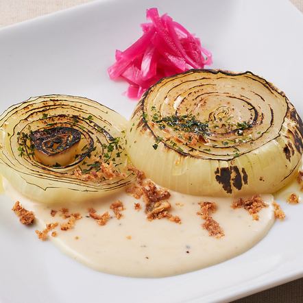 焼玉ねぎ白味噌チーズソース