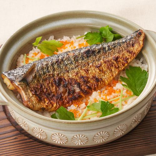 さばの土鍋混ぜご飯
