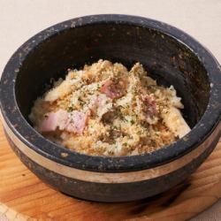 まいたけのチーズリゾット