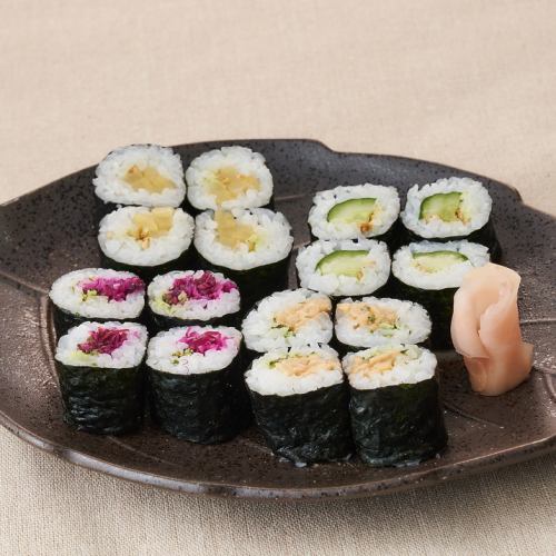 四種のおつまみ細巻