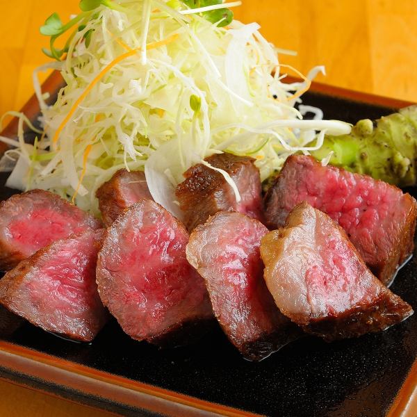 [Boasting an abundant menu ♪] Misuji steak 1650 yen (tax included) Offering various dishes ♪ Please have a freshly prepared ☆
