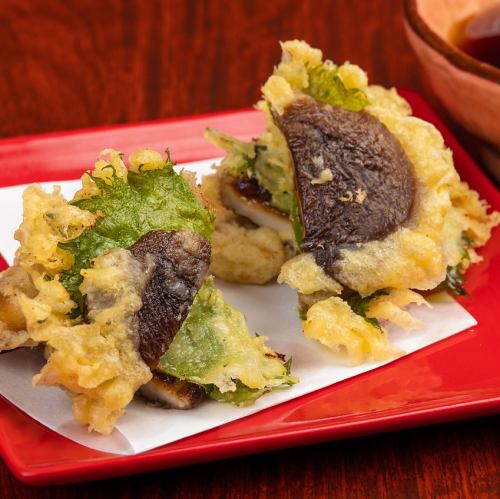 Osugi Shiitake Mushroom Pork Miso Tempura
