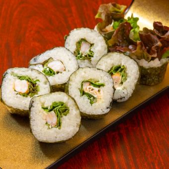 Shrimp lettuce roll, originating from Miyazaki, 8 pieces