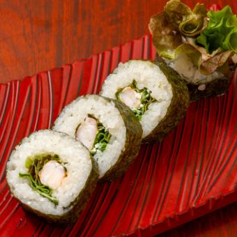 Shrimp lettuce roll 4 pieces originating from Miyazaki