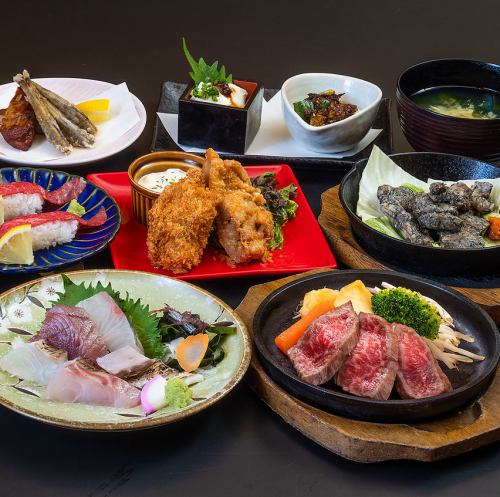 [Welcome to Miyazaki] Chicken Nanban, local chicken, and Miyazaki beef steak! Hyuga-Nada Seafood Visits the Prefecture [One dish per person] Course