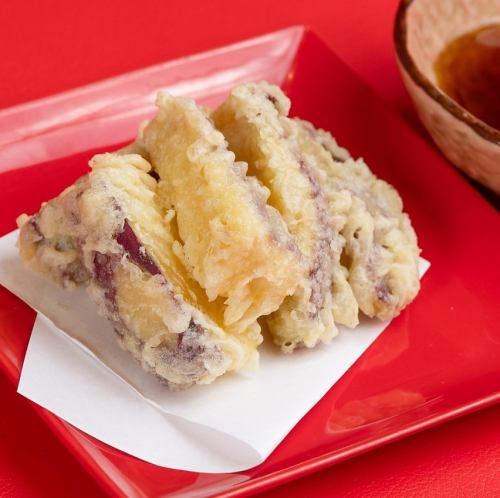 宮崎紅さつま芋の天ぷら