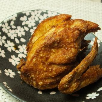 Deep fried chicken (kabutoage)