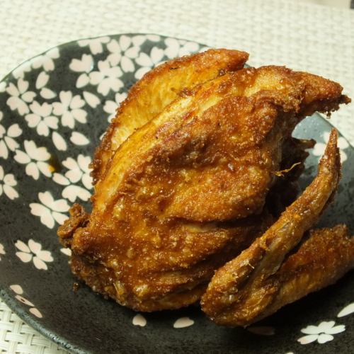 Deep fried chicken (kabutoage)