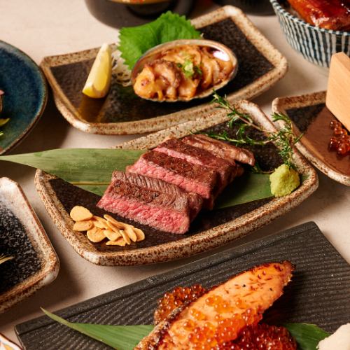 鮮度のいい海鮮や天ぷらをはじめ選べる鍋や旬の食材を詰め込んだ本格和食をコースで◎2H飲み放題付き◎