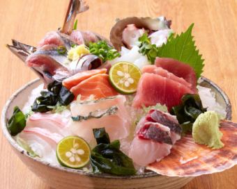 びっくり盛(刺身盛合せ)