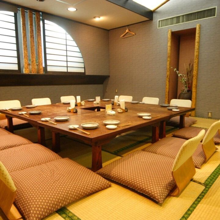 10名以上の完全個室多数！沖縄料理と旬の鮮魚が自慢。