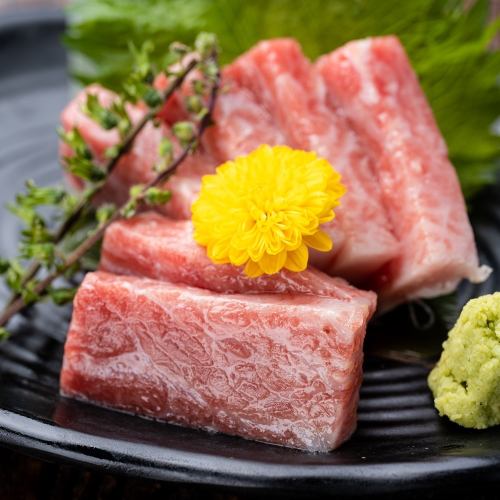 Bluefin tuna large fatty sashimi
