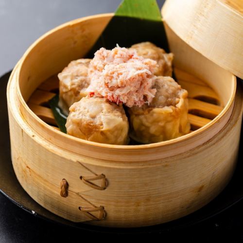 4个蟹肉烧卖