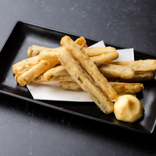 炸牛蒡根 80克
