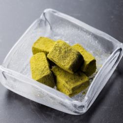 抹茶味蕨饼