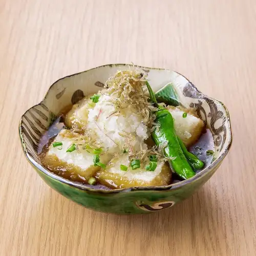 じゃこ揚げ出し豆腐