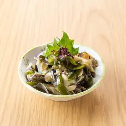 つぶ貝山葵和え