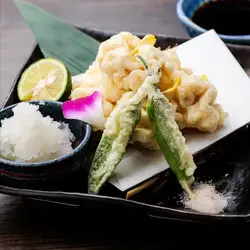 白子の天ぷら