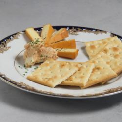 自家製スモークチーズとめんたいチーズ