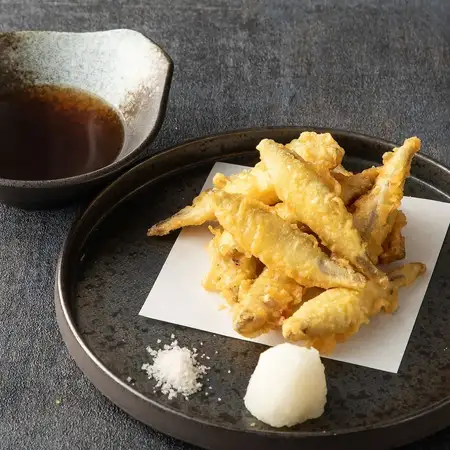 Tempura made with fresh smelt