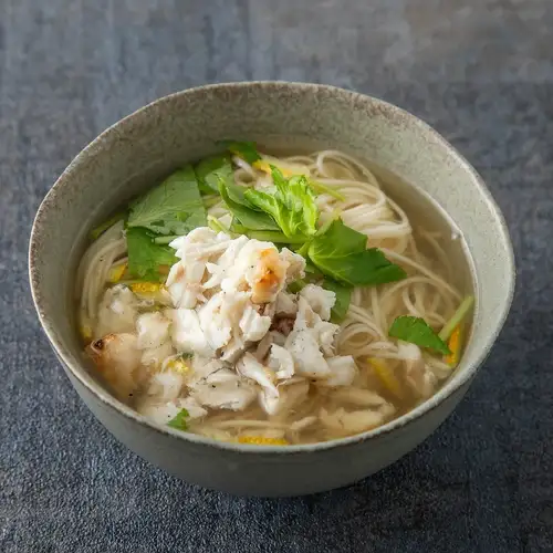 Sea bream broth noodle soup