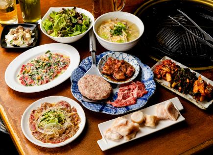 【飲み放題付き◆4400円(税込)コース】生ラムのカルパッチョなどを気軽に楽しめるプラン