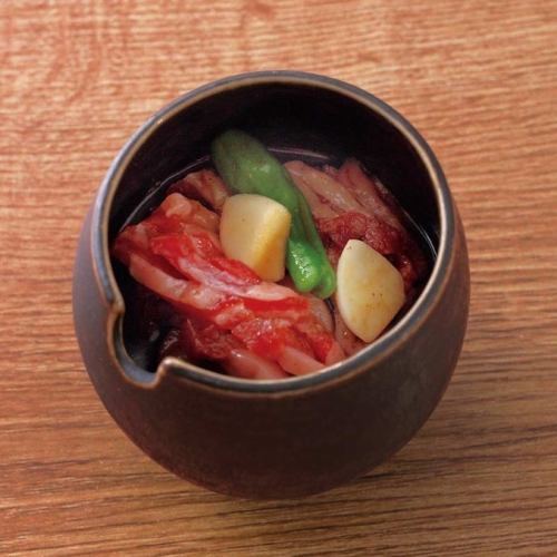 항아리 절임 한 갈비 (양념장)