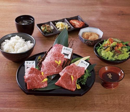 검은 털 일본소 붉은 고기의 어선