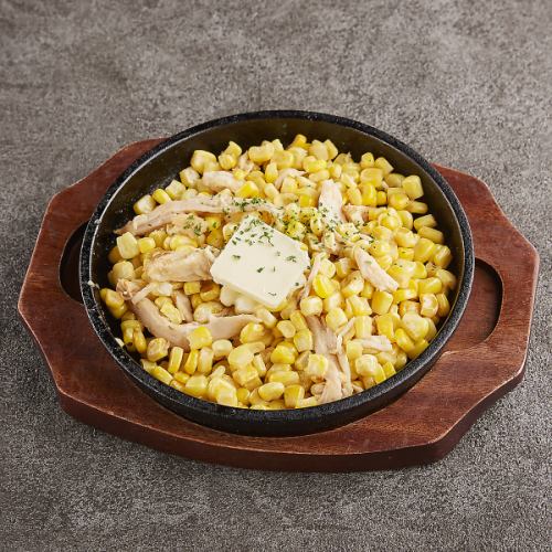 garlic chicken corn butter