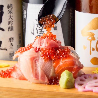 【NEW】贅沢！海鮮こぼれ寿司やなど絶品海鮮に九州各地の郷土料理を個室で堪能できる居酒屋。